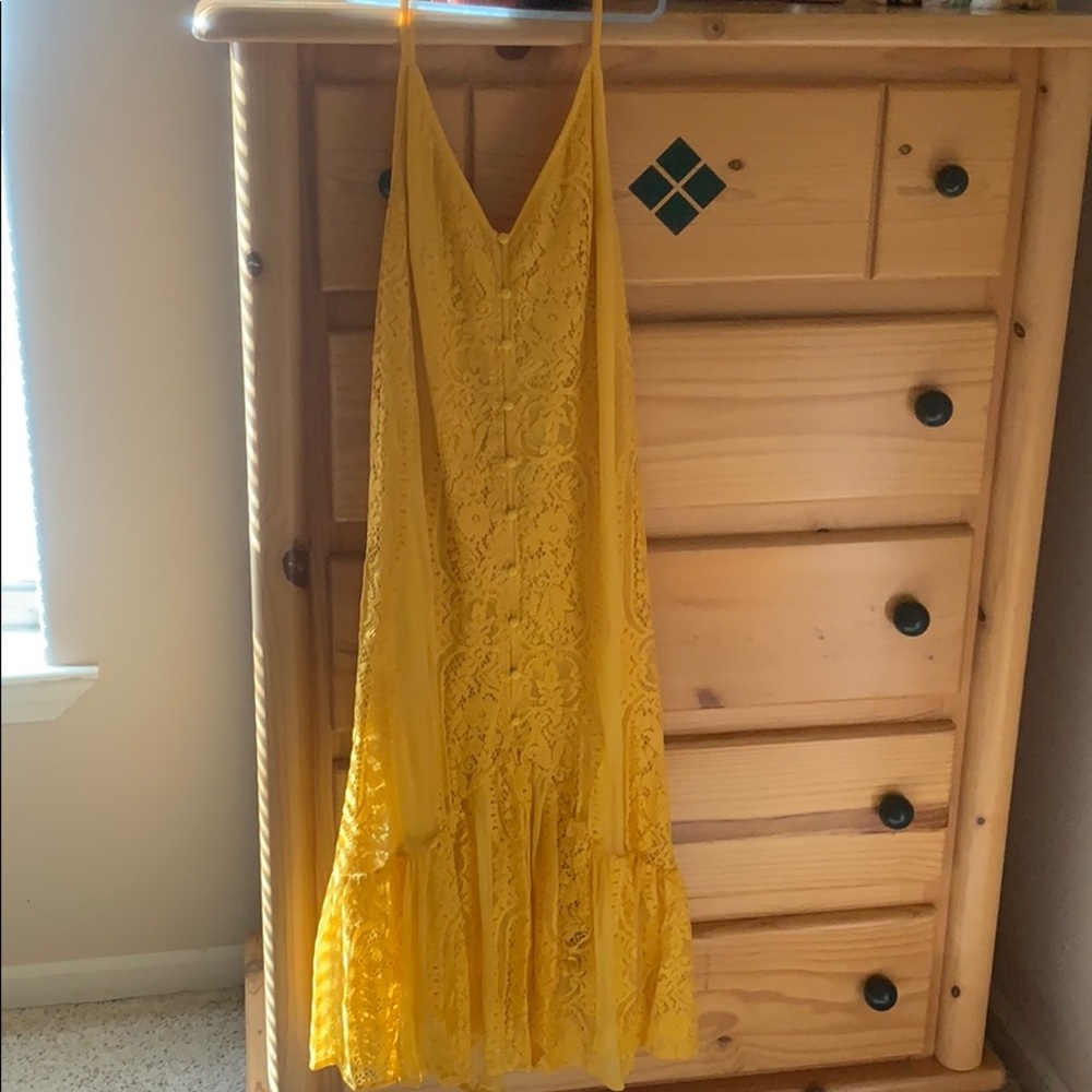 Beautiful gold , never been worn dress